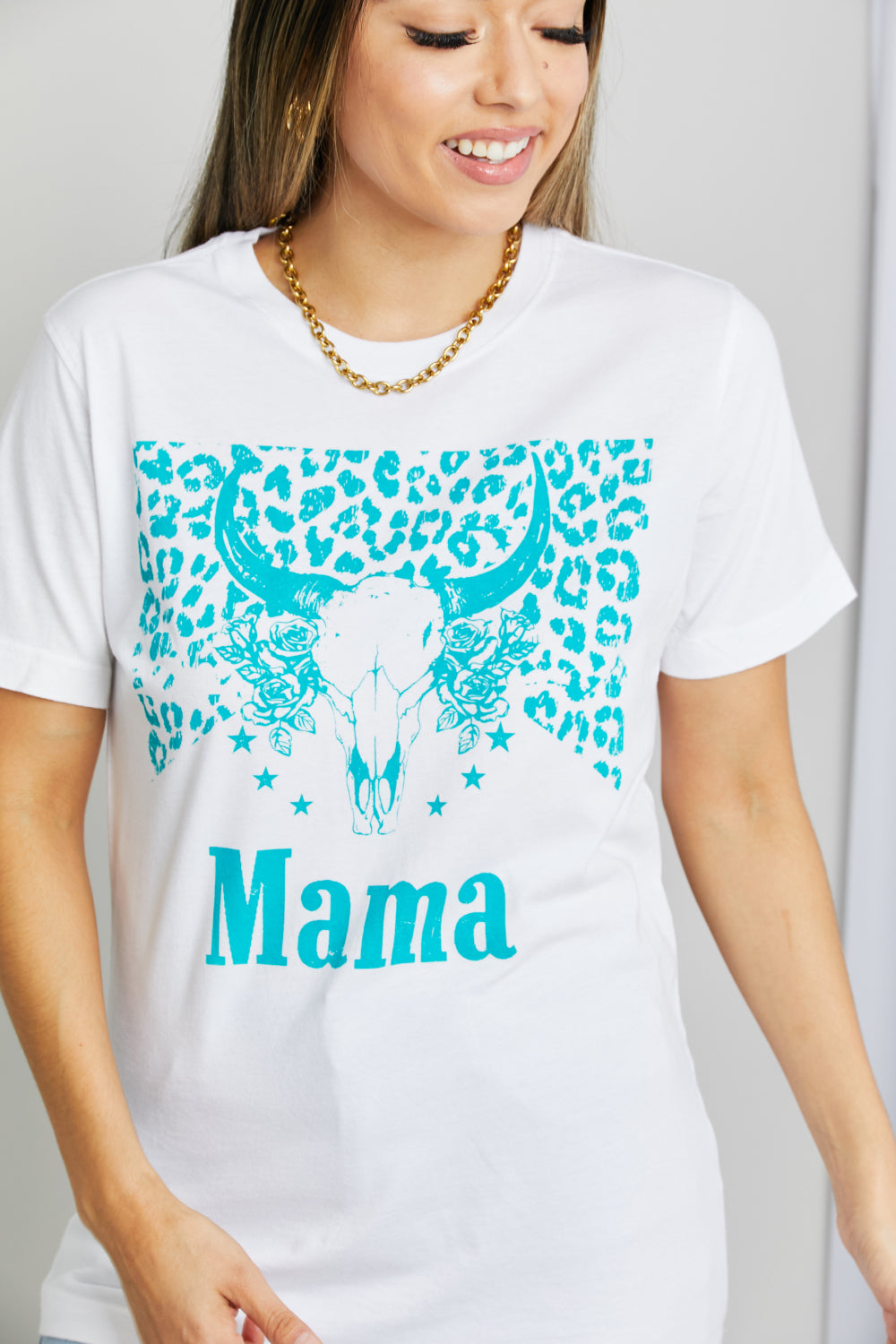 MAMA Animal Graphic Tee Shirt
